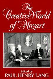 image of The Creative World of Mozart