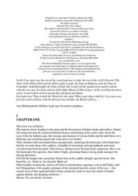 cover of Blood of Elves