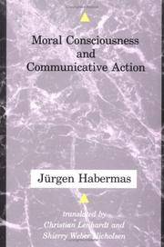 Moral Conciousness and Communicative Action (Studies in Contemporary German Social Thought)
