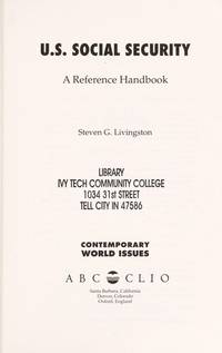 U.S. Social Security A Reference Handbook