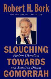 cover of Slouching Towards Gomorrah