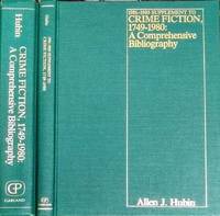 Crime Fiction, 1749-1980; A Comprehensive Bibliography, plus the 1981-1985 Crime Supplement to Crime Fiction, 1749-1980. 2 Volumes