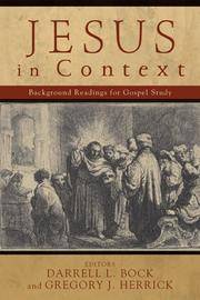 image of Jesus in Context: Background Readings for Gospel Study