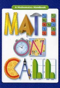 Math on Call: Handbook (Softcover) Grades 6-8 2004
