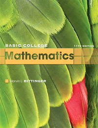 Basic College Mathematics by Bittinger, Marvin L - 2009-09-28