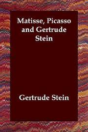 cover of Matisse Picasso and Gertrude Stein (AKA G M P); Many Many Women & A Long Gay Book
