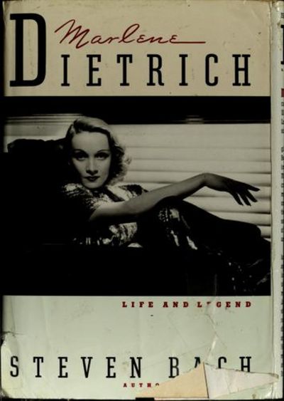 Marlene Dietrich: Life and Legend [SIGNED]