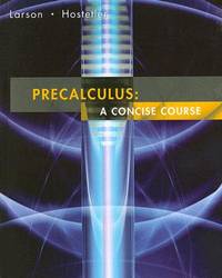 Precalculus: A Concise Course