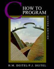 C How To Program, 2nd Edition