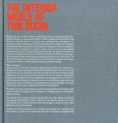 THE INTERIOR WORLD OF TOM DIXON.