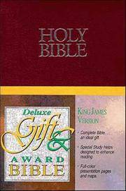 Deluxe Gift and Award Bible by Zondervan Staff