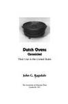 DUTCH OVENS CHRONICLED: THEIR USE IN THE UNITED STATES