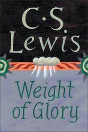 cover of The Weight of Glory