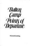 Points of Departure by Camp, Dalton - 1979