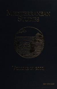 Mediterranean Studies: The Journal of the Mediterranean Studies Association, Volume Nine (2000)