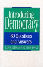 image of Introducing Democracy: 80 Questions and Answers