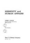 HEREDITY AND HUMAN AFFAIRS (INSTRUCTOR'S SUPPLEMENT INCLUDED)