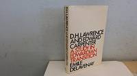 D.H.Lawrence and Edward Carpenter: A Study in Edwardian Transition by Delavenay, Emile - 1971