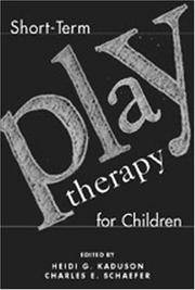 Short-Term Play Therapy For Children