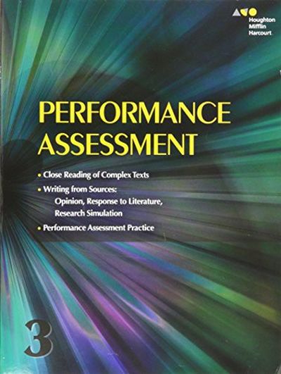 Performance Task Assessment Student Grade 3 (Journeys) by HOUGHTON ...