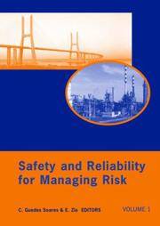 SAFETY AND RELIABILITY FOR MANAGING RISK, THREE VOLUME SET