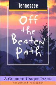 image of Tennessee Off the Beaten Path: A Guide to Unique Places (Off the Beaten Path Series)