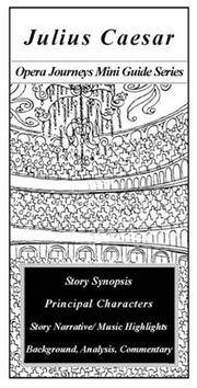 Julius Caesar/Opera Journeys Mini Guide Series by Burton D. Fisher, George Frideric, Handel, 1685-1759 - 2000-08-01