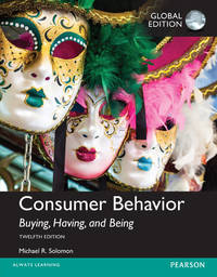 cover of Consumer Behavior: Buying, Having, and Being plus MyMarketingLab with Pearson eText, Global Edition