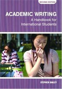 cover of Academic Writing : A Handbook for International Students