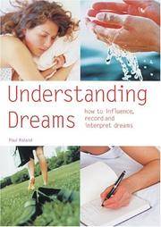 cover of Understanding Dreams: How to Influence, Record and Interpret Dreams