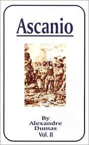 cover of Ascanio: Vol. II (v. II)