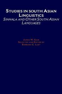 Studies In South Asian Linguistics