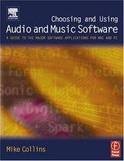 Choosing and Using Audio and Music Software