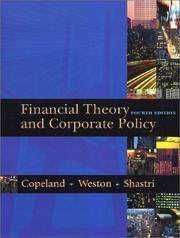 Financial Theory and Corporate Policy