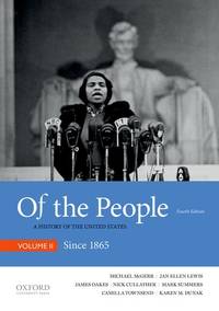 image of Of the People: A History of the United States: Since 1865