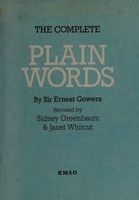 The complete plain words by Gowers, Ernest - 1986