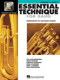 Essential Technique 2000 Baritone Treble Clef Bk/Online audio