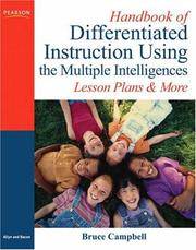 Handbook Of Differentiated Instruction Using the Multiple Intelligences