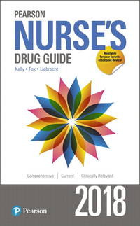 PEARSON NURSES DRUG GUIDE 2018 (HB 2018)