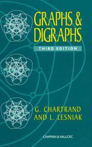 Graphs  Digraphs, Fourth Edition