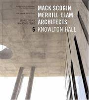 Mack Scogin, Merrill Elam: Knowlton Hall (Source Books in Architecture) (SIGNED)