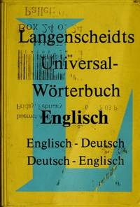 Dictionary Langenscheidts German English English German by langenscheidt