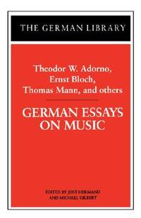 German Essays on Music (Volume 43)