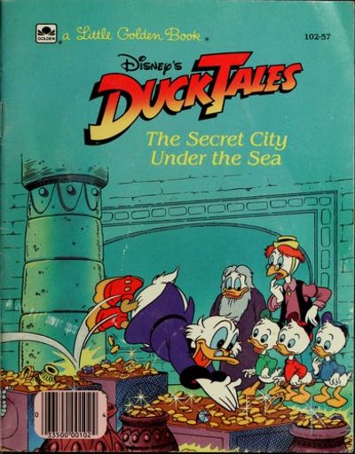 Disney's DuckTales: The Secret City Under the Sea (A Little Golden Book)