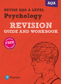 Pearson REVISE AQA a Level Psychology Revision Guide and Workbook Incl. Online Revision - for...