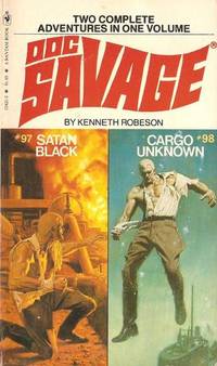 cover of Doc Savage: Satan Black (#97) & Cargo Unknown (#98)