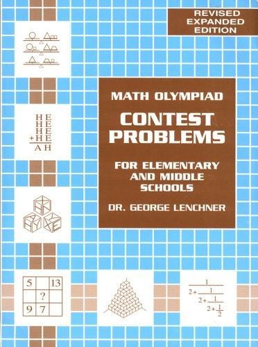 語学・辞書・学習参考書 Maths Olympiad Contest Problems Math Olympiad Contest Problems for Elementary and Middle
