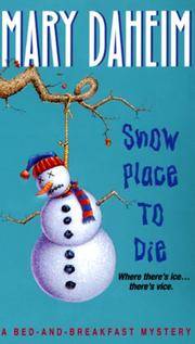 cover of Snow Place to Die: A Bed-and-Breakfast Mystery (Bed-and-Breakfast Mysteries)