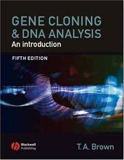 Gene Cloning and Dna Analysis