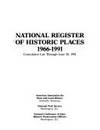 National Register of Historic Places, 1966-1991: Cumulative List Through June